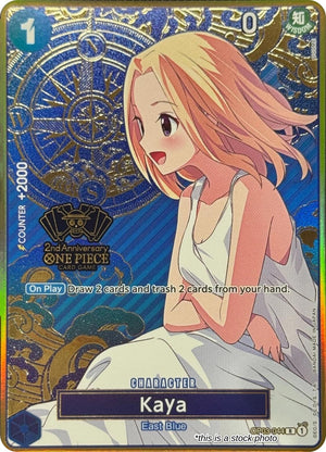 OP03-044 Kaya (One Piece Japanese Version 2nd Anniversary Set) Rare