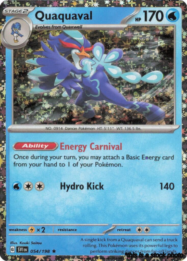 Quaquaval - 054/198 (Sparkle Holo)