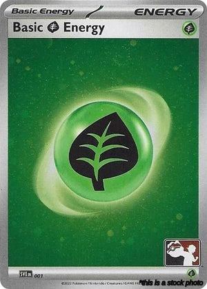 Holofoil Basic Grass Energy - 001 (Cosmos Holo) [001 Near Mint ]