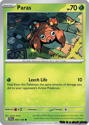 Normal Paras [004/159 Near Mint ]