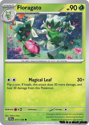 Reverse Holofoil Floragato [017/159 Near Mint ]
