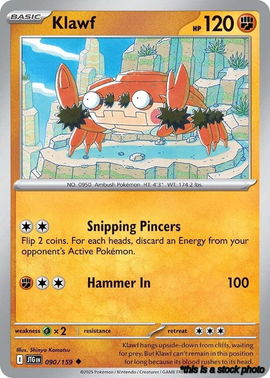 Uncommon Klawf [090/159 Near Mint ]