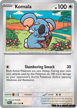 Common Komala [129/159 Near Mint ]