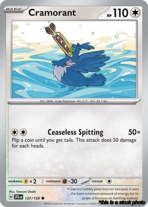 Common Cramorant [137/159 Near Mint ]