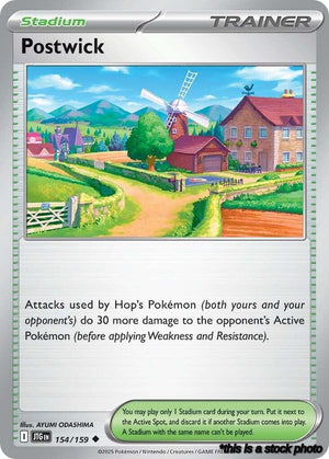 Uncommon Postwick [154/159 Near Mint ]