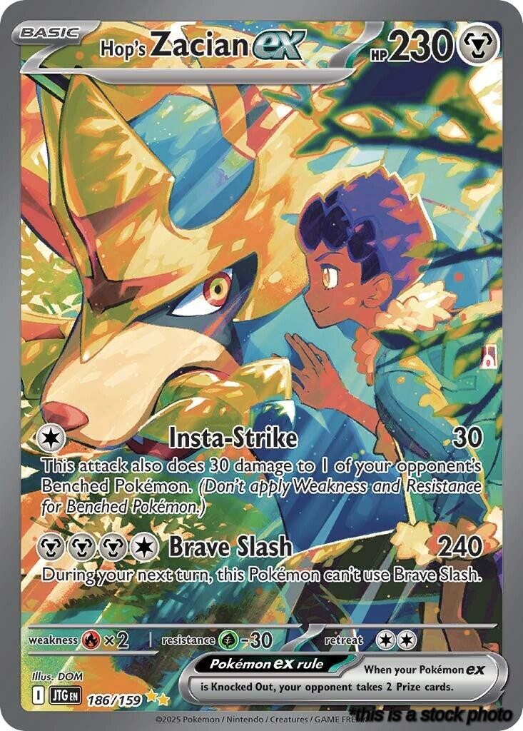 Hop's Zacian ex - 186/159