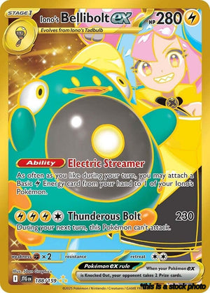 Holofoil Iono's Bellibolt ex - 188/159 [188/159 Near Mint ]