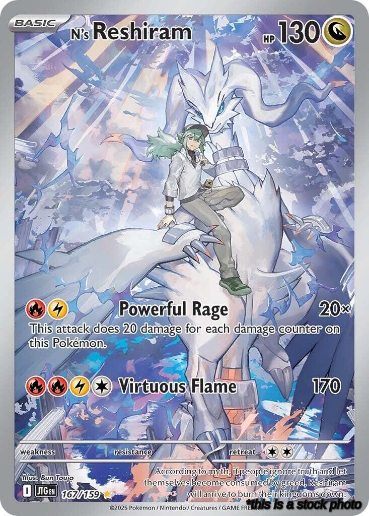 Holofoil N's Reshiram - 167/159 [167/159 Near Mint ]