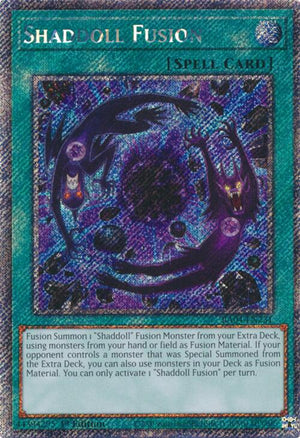 1st Edition Shaddoll Fusion (Platinum Secret Rare) [RA04-EN231 Near Mint] Platinum Secret Rare