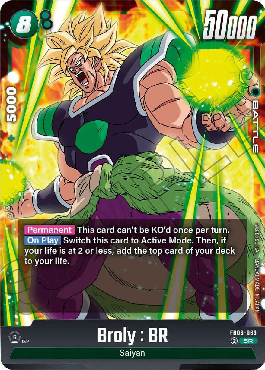 Broly : BR - FB06-063