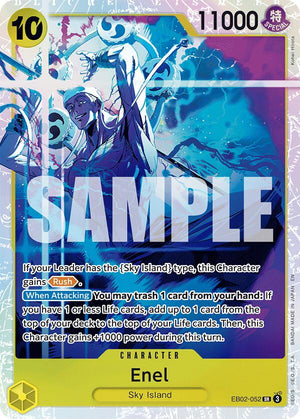 Enel [EB02-052] Extra Booster: Anime 25th Collection