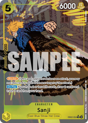 Sanji (Alternate Art) [EB02-054] Extra Booster: Anime 25th Collection