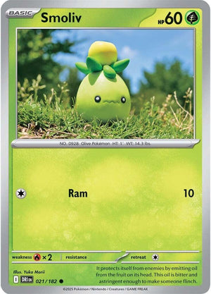 Common Smoliv [021/182 Near Mint ]