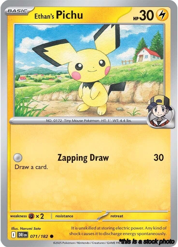 Ethan's Pichu