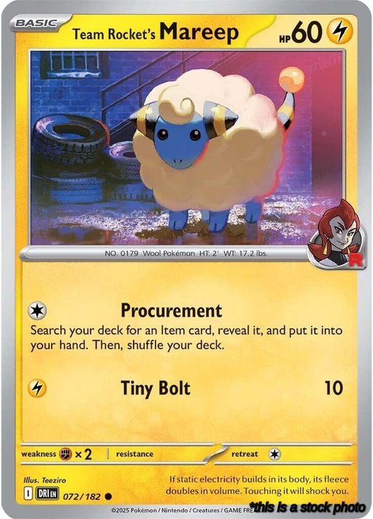 Team Rocket's Mareep