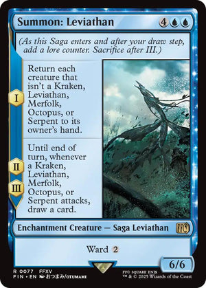Summon: Leviathan [FIN/77] 2025 Magic: The Gathering
