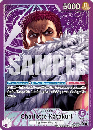 OP11-062 Charlotte Katakuri (062) (Alternate Art) Leader