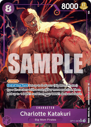 Charlotte Katakuri (067) (Alternate Art) [OP11-067] A Fist of Divine Speed