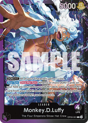 Monkey.D.Luffy (OP09-061) [OP09-061] Starter Deck 26: PURPLE/BLACK Monkey.D.Luffy