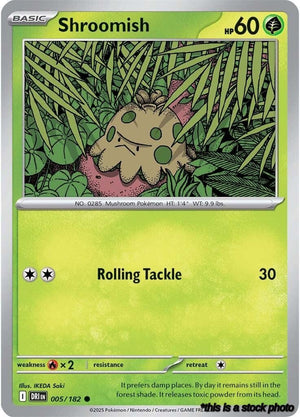 Normal Shroomish [005/182 Near Mint ]