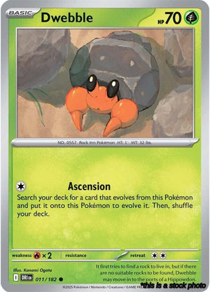 Common Dwebble [011/182 Near Mint ]