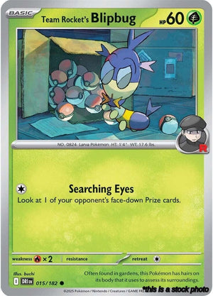 Normal Team Rocket's Blipbug [015/182 Near Mint ]