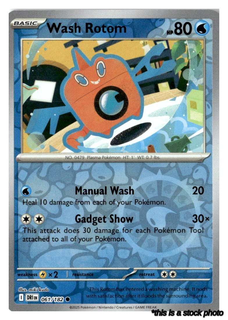 Wash Rotom