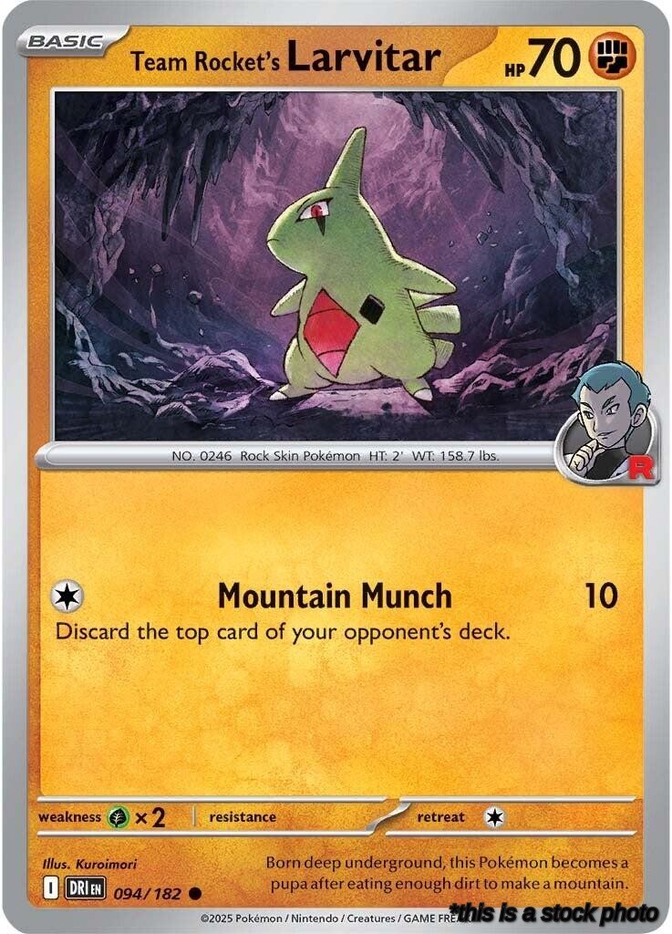 Team Rocket's Larvitar