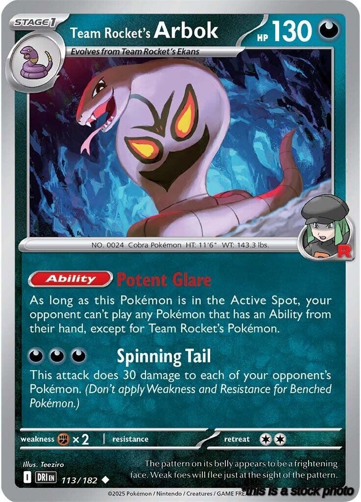 Team Rocket's Arbok