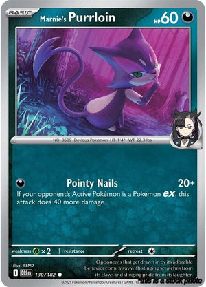 Normal Marnie's Purrloin [130/182 Near Mint ]