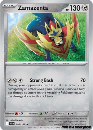 Rare Zamazenta - 146/182 [146/182 Near Mint ]