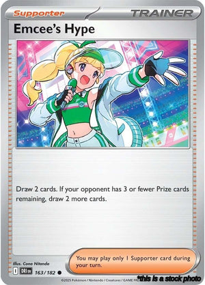 163/182 Emcee's Hype Common Reverse Holofoil