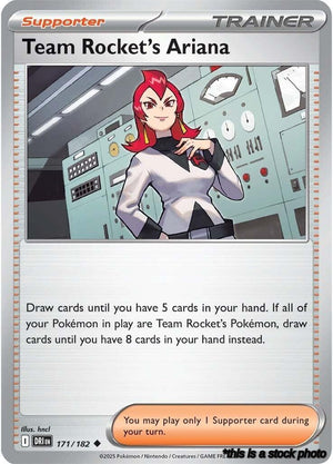 Uncommon Team Rocket's Ariana - 171/182 [171/182 Near Mint ]