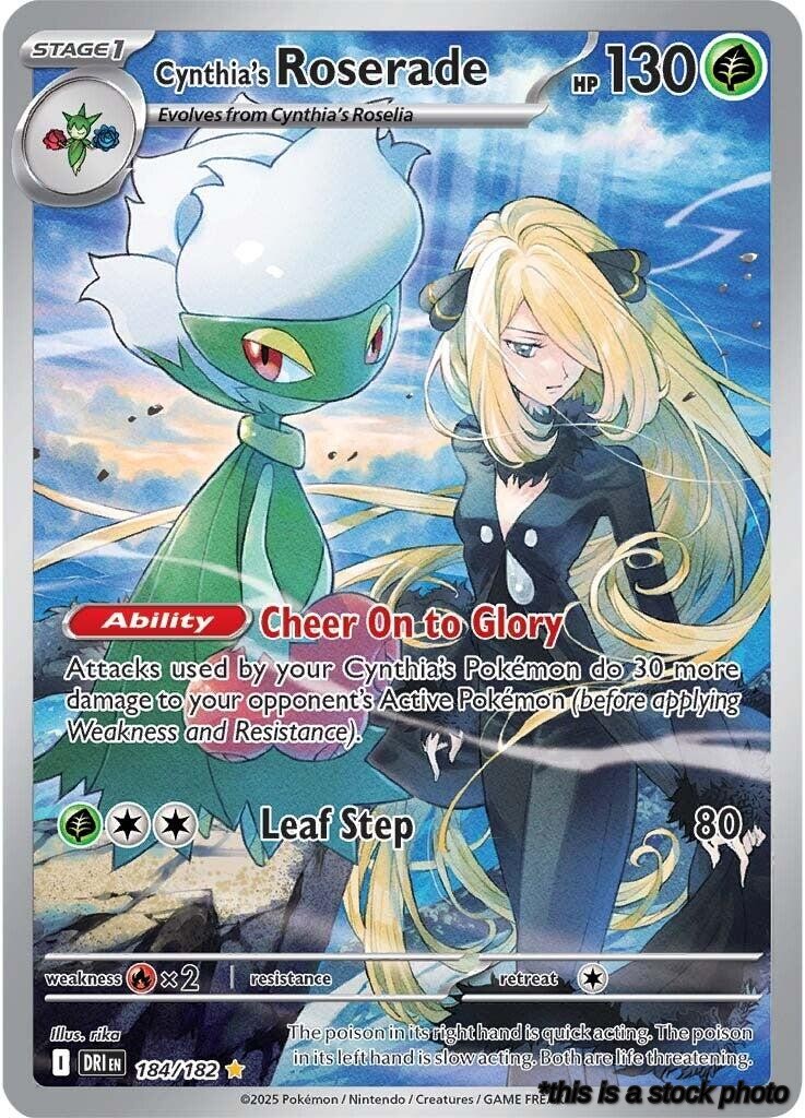 Cynthia's Roserade - 184/182