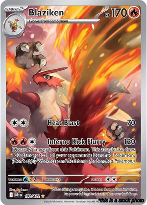 Holofoil Blaziken - 192/182 [192/182 Near Mint ]