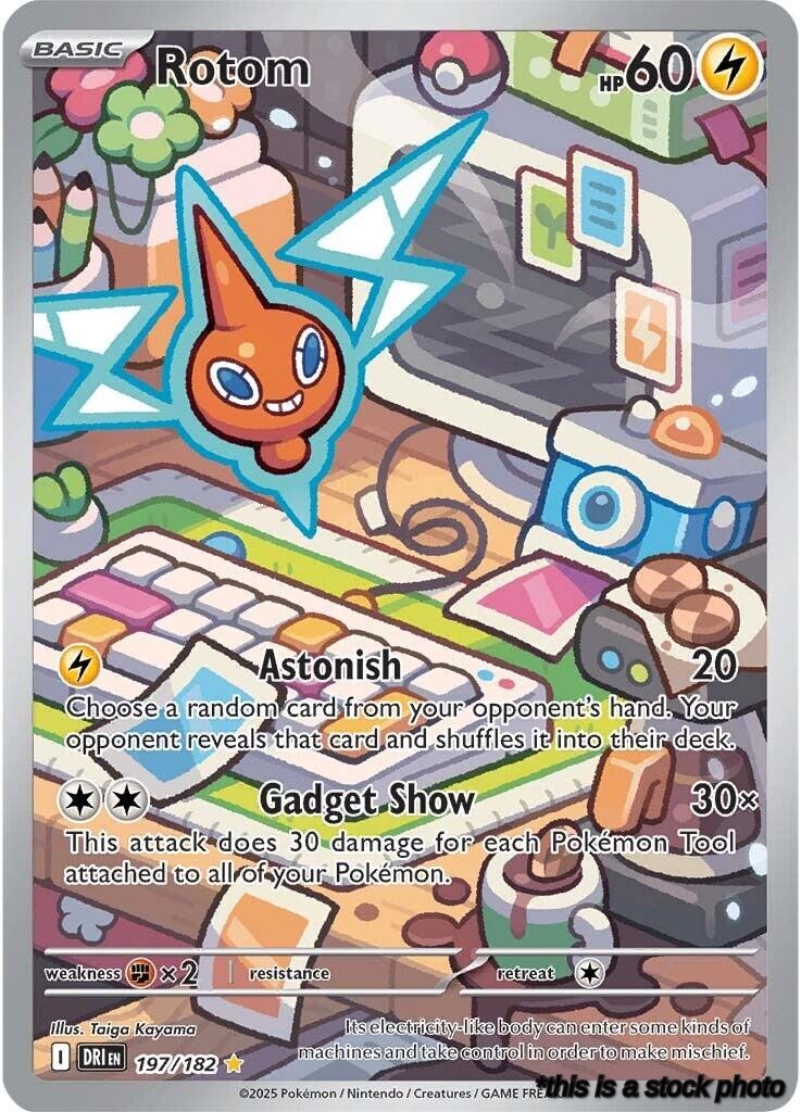 Holofoil Rotom - 197/182 [197/182 Near Mint ]