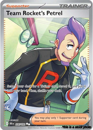 Ultra Rare Team Rocket's Petrel - 226/182 [226/182 Near Mint ]