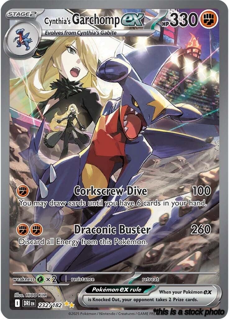 Cynthia's Garchomp ex - 232/182