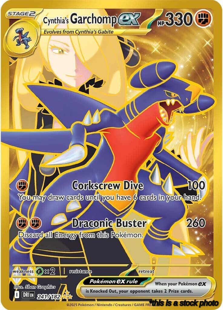 Cynthia's Garchomp ex - 241/182