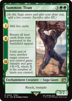 Summon: Titan [FIN/204] 2025 Magic: The Gathering