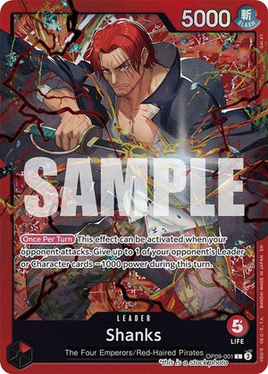 OP09-001 Shanks (Reprint) Leader