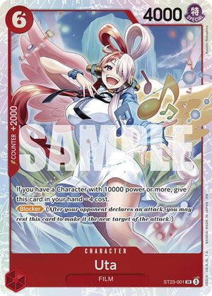 Uta [ST23-001] Starter Deck 23: RED Shanks