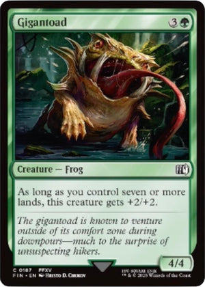 Gigantoad [FIN - 187]
