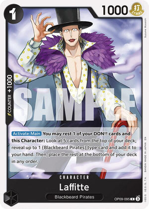 Laffitte (Reprint) [OP09-095] Starter Deck 27: BLACK Marshall.D.Teach
