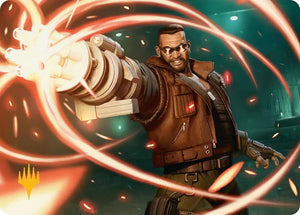 Barret Wallace Art Card (Gold-Stamped Planeswalker Symbol) [ASFIN - 8]