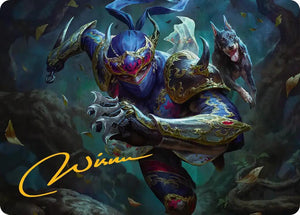 Shadow, Mysterious Assassin Art Card (Gold-Stamped Signature) [ASFIN/26] 2025 Magic: The Gathering