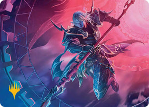 Estinien Varlineau Art Card (Gold-Stamped Planeswalker Symbol) [ASFIN/28] 2025 Magic: The Gathering