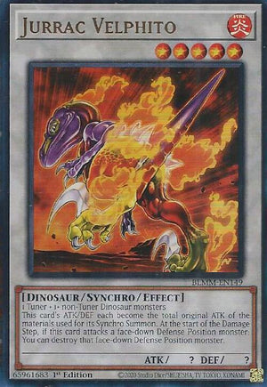1st Edition Jurrac Velphito [BLMM-EN149 Near Mint] Ultra Rare