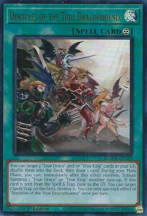 1st Edition Disciples of the True Dracophoenix [BLMM-EN169 Near Mint] Ultra Rare