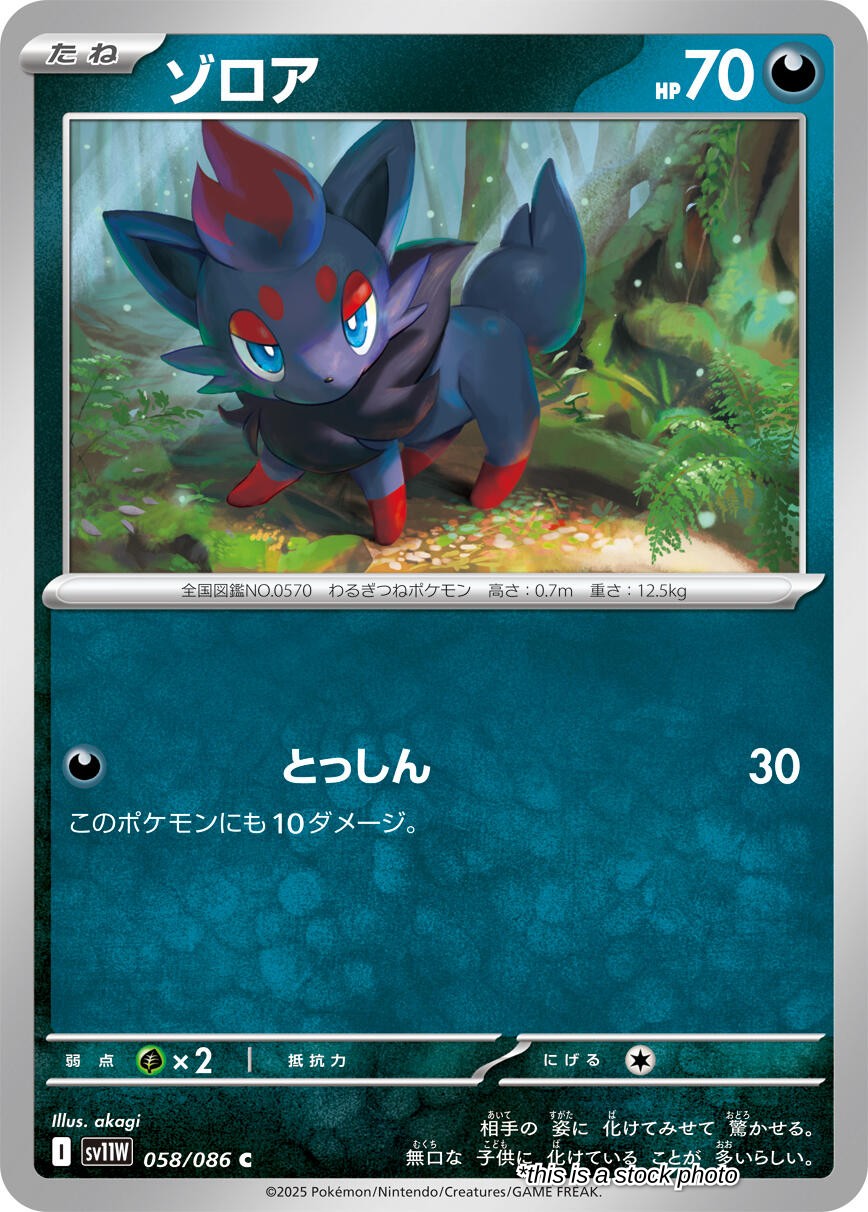 Zorua - 058/086